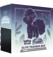 TCG: Sword & Shield—Silver Tempest Elite Trainer Box (8 Boosters Premium Accesso