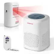 Barking Dog Alarm Motion Detector,Pir Human Body Sensor Alarm Electronic Burg...