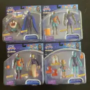 Space Jam A New Legacy 2021 figures 5inch set of 4 On Court Rivals