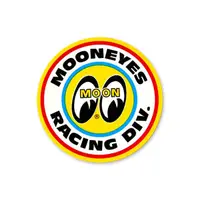 在飛比找蝦皮商城優惠-MOONEYES Racing DIV 圓形貼紙