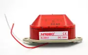 1PC N-3051 Industrial DC 24V Red LED Strobe Flash Warning Light Bulb Tower Lamp