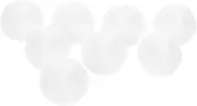 UPKOCH 8pcs Blank Dice for DIY Projects Math Teaching Props Smooth Surface for Easy Writing and Engraving for Family Games Crafting and Party Activities