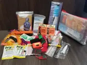 Grab and Go Emergency Disaster Pouch. A Four Season Preparedness Self Rescue Kit