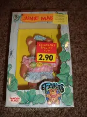 Rare Furskins Junie Mae Bear Flocked 1986 Jointed Vintage Doll Cabbage Patch Vtg
