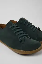 Peu Green nubuck shoes for men