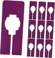 IWOWHERO 10pcs Closet Shelf Dividers Clothing Rack Organizers for and Cloth Storage Efficient Closet Organization Labels