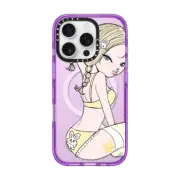 iPhone 16 Pro Impact Case MagSafe Compatible Banana Milk