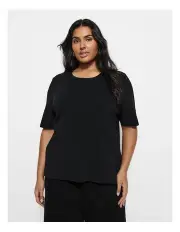 [Commonry] Ella Tee in Black
