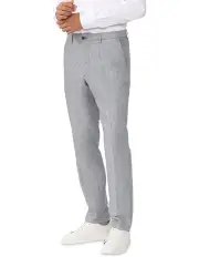 [Van Heusen] Slim Suit Herringbone Pant in Grey