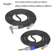 3.5mm Male to 6.35mm Female Adapter 1/8inch Female to TRS 1/4inch Male Adapter