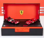 ✅ PRESALE ✅ Mattel Hot Wheels Ferrari Heritage Set Limited 312 P 499P Modificata