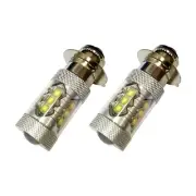 Fits Honda Super White LED Headlights Bulbs 80W Upgrade 2 Pack
