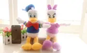 2 LARGE 30CM CUTE DISNEY DONALD & DAISY DUCK SOFT PLUSH DOLL KIDS BABY CHILD TOY