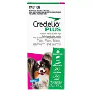 Credelio Plus Small Dog 2.8-5.5kg 3 pack