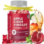 HARMONIFY Apple Cider Vinegar Gummies with Pomegranate Beet Juice Vinagre De ...