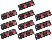 Yardenfun 10pcs Line Clamp Subwoofer Cable Connector Sound Equipment Speaker Box Accessories