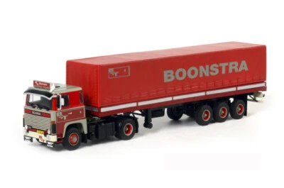 WSI for Scania 1 4x2 classic tilt trailer for Boonstra 1/50 DIECAST MODEL TRUCK