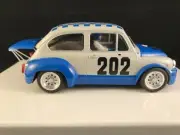 BRM086 BRM FIAT ABARTH 1000 TCR GRIGIO #202 1:24 SCALE SLOT CAR