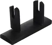Cabilock Japanese Fan Display Stand Wood Folding Fan Stand,Japanese Chinese Folding Handy Fan Display Holder Wood Folding Fan Stand Display Wood Fan Stand Base Black