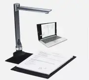 Practical Document Scanner W/ LED Light HD Document Camera For Online Teaching.