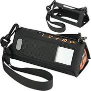TXEsign Speaker Cover Travel Carrying Cover for Bushnell Wingman View Golf GPS Speaker, EVA Case Hard Shell Case Protective Replacement Sleeve with Shoulder Strap