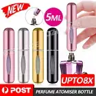 5ML Refillable Perfume Atomiser Portable Travel Scent Pump Bottles 1/2/3/4/8X