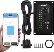 briidea Bluetooth RV Water Tank Level Sensor Monitor Indicator with App & LED Display, Precise Detection, Auto-Sense Modes, Ensures Water Supply for RVs, Boats, Caravans