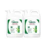 在飛比找遠傳friDay購物精選優惠-綠的GREEN 抗菌沐浴乳加侖桶 3800mlx2 (綠茶精