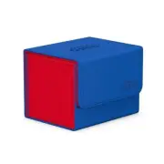 Ultimate Guard 100+ Synergy SideWinder Standard XenoSkin Deck Case Blue & Red