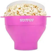 Hotpop Microwave Popcorn Popper Silicone Bowl Collapsible BPA-Free 20 Colors
