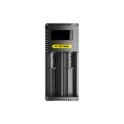 Nitecore Ci2 Dual Slot Universal Battery Charger For IMR/Li-ion Ni-MH/Ni-Cd 18650 21700 26650 AA AAA Battery Flashlight