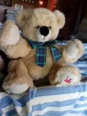 2003 STEIFF FAO SCHWARZ 17" EXCLUSIVE GERMAN TEDDY BEAR 667251 WITH ALL TAGS