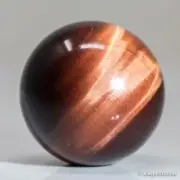 32g28mm Red Tiger Eye Sphere Crystal Ball Natural Quartz Healing Gemstone Chakra