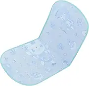 MOBUTOFU Stroller Cooling Mat Ice Silk Cushion for Summer Use Breathable Stroller Seat Pad Lightweight and Portable Design for Easy Installation Keeps Cool and Comfortable