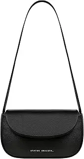 STATUS ANXIETY(ステータス アングザエティー) Status Angzaety Women's Handbag, Shoulder Bag, Crossbody Bag, Mini Leather Bag, Cowhide Leather, Korean Leather Bag