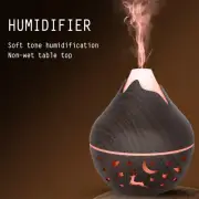 200ML USB Air Humidifier Electric Aroma Diffuser Mist Wood Grain Oil Diffuser Fo