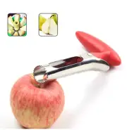 Stainless Steel Easy Twist Core Remover Fruit Apple Pitter Cutter tool