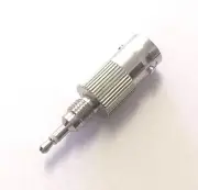 5 Pack BNC Female Jack to 2.5 mm Phone Plug RF Coaxial Coax Adapter Connector