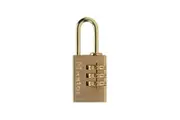 Master Lock Brass Finish Combination Padlock (Multi Colour) (20mm)