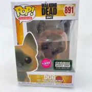 Funko Pop! Walking Dead Supply Drop Exclusive Dog Flocked- #891