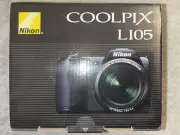 Brand New Nikon COOLPIX L105 12.1MP 15X Zoom Digital Camera Black $299 Same L110
