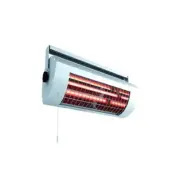 Infra Red Heater with Pull Cord Solamagic Eco + 1400 Watt Titan Silver IP24