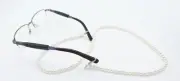 White Pearl Bead Glass Cord Straps Spectacle Holder Sun Glasses String Lanyard