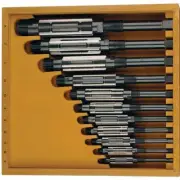 TTC B19C 15/32"-1-1/2" 11 Pc HSS Adjustable Blade Reamer Set