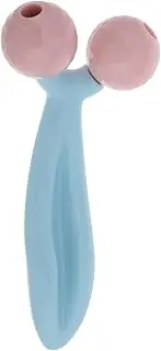 FRCOLOR Manual Face Roller Massager Tool for Facial and Neck Massage Portable Skin Care Device Safe for All Skin for Home and Travel Use Comfort Fit Roller Design