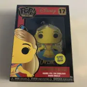 Funko Pop! Pin Curtsying Alice (Glow) Disney Alice in Wonderland