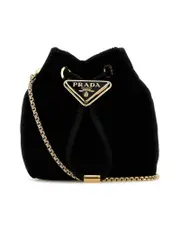 Prada Velvet Bucket Bag