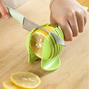 【台灣現貨】番茄切片器 檸檬固定夾 馬鈴薯切片器 圓形切片器 分離器切檸檬刀 水果分割器檸檬番茄切
