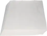 Kisangel Pet Bird Cage Parrot 100pcs Bird Cage Liner Pad Absorbent Leak-Proof Paper Mats Easy to Use for Cage Maintenance