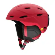 Smith Mission MIPS Ski/Snowboard Helmet Adult Medium 55-59 cm Matte Crimson Geo